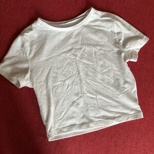 Wild Fable crop top t shirt small half tee babydoll